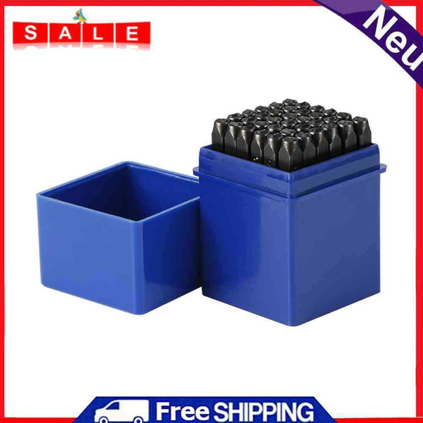 36pcs Metal Belt Leather Numbers Alphabet Stamping Punch Steel The DIY Craft Kit