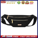 Oxford Cloth Shoulder Messenger Chest Bag Casual Solid Color Purses Coin Hold
