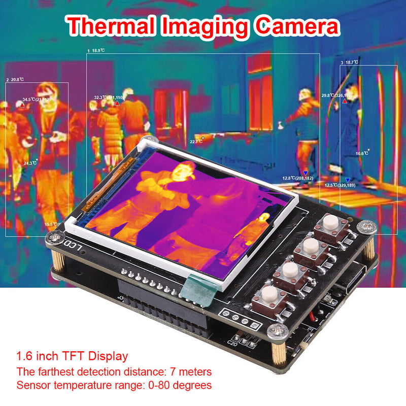 Infrared Thermal Imager Sensor AMG8833 IR Thermometer Thermal Imaging Camera