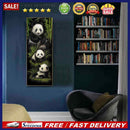 Panda 5D DIY Diamond Painting Rhinestone Full Round Drill for Room Decoration