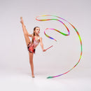 2m Colorful Gym Ribbons Gradient Dance Ribbon Dance Streamers Training Equipment