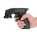 Paint Care Aerosol Spray Gun Handle with Full Grip Trigger Locking(Black)