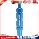 BOLANY Double Head Bike Presta American Valve Core Remover Wrench (Blue)