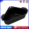 Steel Triangular Sink Strainer Kitchen Fruit Vegetable Drain Rack (Black)