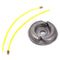 5*Universal Aluminum Line Bump Cutting Grass Trimmer Head Replacement Head