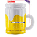 Party Drink Cooler - Novelty Inflatable Beer Mug for Backyard Beach Pool Parties