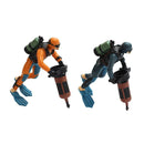 Diver Fish Tank Ornaments Aquarium Floating Landscape Decoration (Orange)