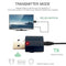 USB Bluetooth 5.0 Audio Adapter Transmitter Receiver Speaker For TV AUX I6G1