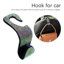Bling Car Seat Hanger Universal Car Back Seat Organizer Hanger (Colorful) Newly
