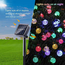 7m 30LED Crystal Ball Solar Light Waterproof Outdoor Garden Lamp (Colorful)
