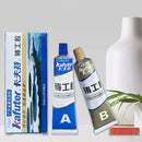 2pcs Iron Steel Water Tank Auto Radiator A+B Metal Repairing Adhesive Super