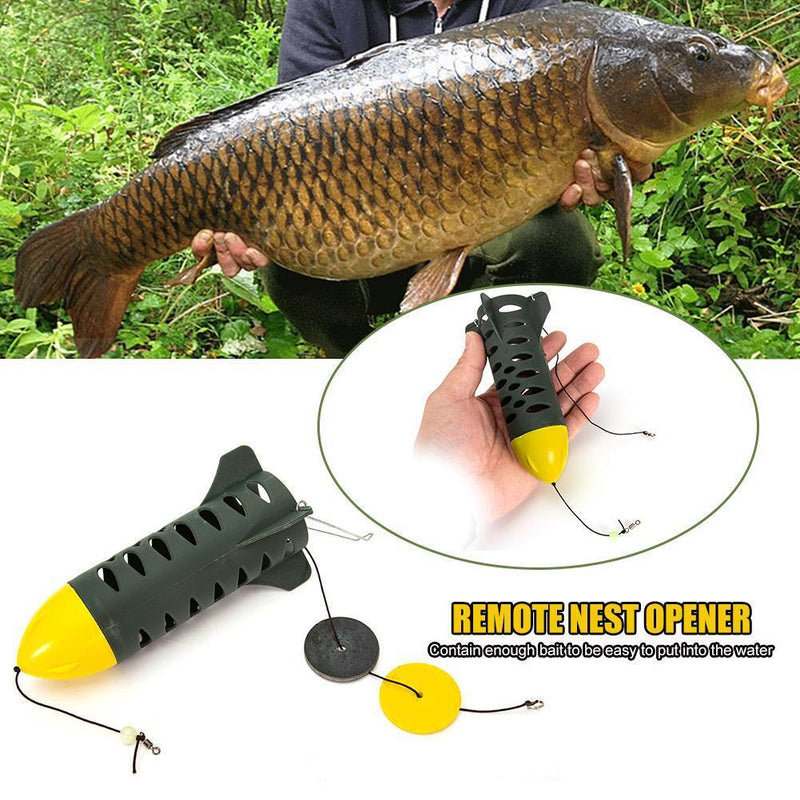 Pellet Bait Cage Trap Basket Lure Feeder Holder Thrower Carp Fishing Tackle