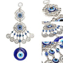 Turkish Blue Eyes Wind Chimes Wall Hanging Ornament Garden Home Decor (A) Newly