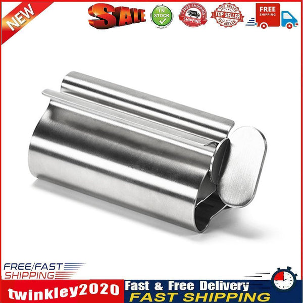 Rolling Toothpaste Squeezer Tube Bathroom Dispenser Tooth Paste Holder (L) Newly