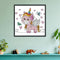 14CT Stamped Cotton Thread Cross Stitch Kits Cartoon Home Decor Art Embroidery