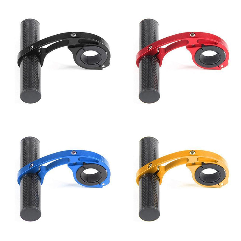 10cm Bicycle Handlebar Extender Bike Front Light Computer Bracket (Black)