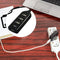 4 Port USB 2.0 Hub w/ 1.6-Foot Cable for PC Flash Drive Mobile HDD (Black)