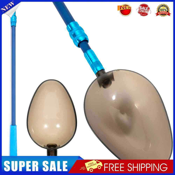 #A Retractable Fishing Bait Throwing Spoons with Blue Rod Fishing Tackle Accesso