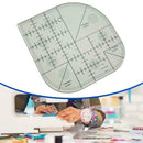Acrylic Ruler Sewing Patchwork Ruler Sewing Template DIY Tool Patchwork Q8S5