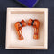 2pcs 90° CNC Aluminum Motorcycle 11.3mm Rim Tire Tyre Valve Stems(Orange)