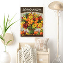 5D DIY Flowers Full Round Drill Diamond Painting Kit Mosaic Picture (A827) Newly
