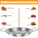 Stainless Steel Roasting Meat Spit Skewer Kitchen Supplies Meat Spit Stand