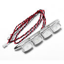 Front LED lamp lights for Tamiya 56360 Actros Scania R620 56323 1/14 Truck