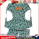 Japanese Style Pet Dog Harness Vest Outdoor Walking Leash Set (Green S) Newly