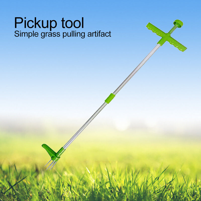 Long Handle Weed Remover Grass Root Puller Weeder for Garden Lawn Outdoor Yard