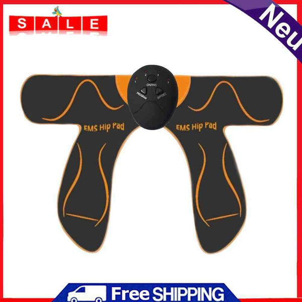 Hip Trainer Buttock Tighter Lifter EMS Vibration Muscle Stimulator (Orange)