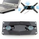 Foldable Gaming Laptop Cooler Notebook Cooling Pad For PC Stand USB Powere R1T0