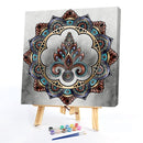 Abstract Mandala Oil Paint By Numbers Kit DIY Acrylic Painting Wall Art Picture