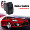 LED Blue INTERIOR LIGHT Rocker Switch with Wires 5-Pin 12V 20 Amp Universal Car