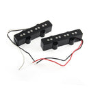 Set of 2 Pcs Black 4 String Silent Pickup for Precision P Bridge Bass Pi