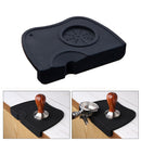 Silicone Coffee Tamper Holder Mats Coffee Maker Tamping Anti-Slip Corner Pa