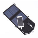 Sun Power Folding 20W Solar Cells Charger 5V 1A USB Output Devices Portable