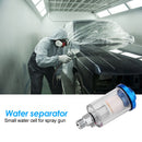 1/4 inch Water Oil Separator Inline Air Hose Filter for Spray Paint Gun