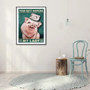 Diamond Painting 5D Pig DIY Full Round Drill Rhinestone Home Decoration Handw