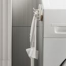 Retractable Hook - Pull Out Hanger Ideal for Bathroom Kitchen Bedroom - 4 Hooks