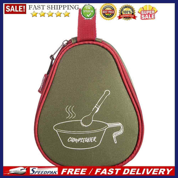 Camping Tableware Storage Bag Handheld Sierra Cup Bowl Oxford Cloth Carrier B