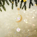 Crystal  Star Moon Sun Hanging Metal Pendant Home Decor (40)