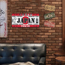 Japan Retro Metal Plate Tin Sign for Bar Pub Club Cafe Wall Art Home Decor