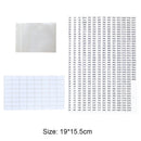 Diamond Painting Storage Book Kits Accessories (Self Sealing Bag+Stickers) Newly