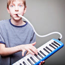 2PCS/SET 32/37 Keys Melodica Flexible Tube Mouth Organ Pianica Mouthpiece