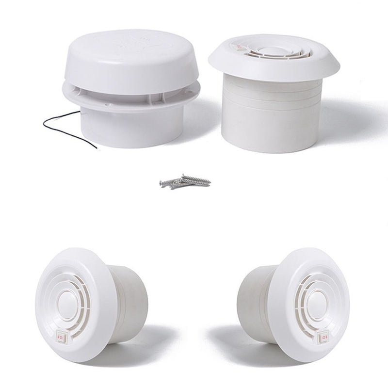 Exhaust Outlet Vent Air Motorhome Ventilation Cap RV Roof Mushroom Head Shape