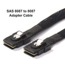 Converter Adapter Cord Wire SAS SFF 8087 to SFF 8087 Server Hard Disk Data Cable