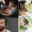 3.5mm Wired Gaming Headset Camouflage Over Ear Headphones with Microphone Newly