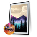 5D DIY Full Drill Diamond Painting Mountain River Cross Stitch Embroidery Craft