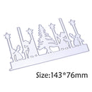 Christmas Carnival Cutting Dies Stencils Scrapbook Embossing DIY Craft Card-1775