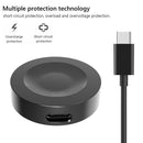 Smartwatch Wireless Charger for Huawei Watch GT3 42mm 46mm Dock Kit (Black)